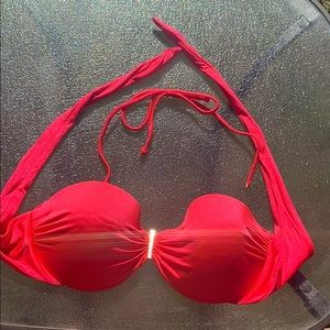 Hot pink Victoria secret push up bikini top
